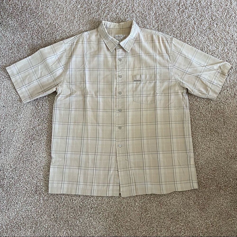 Calvin Klein Button Up Top